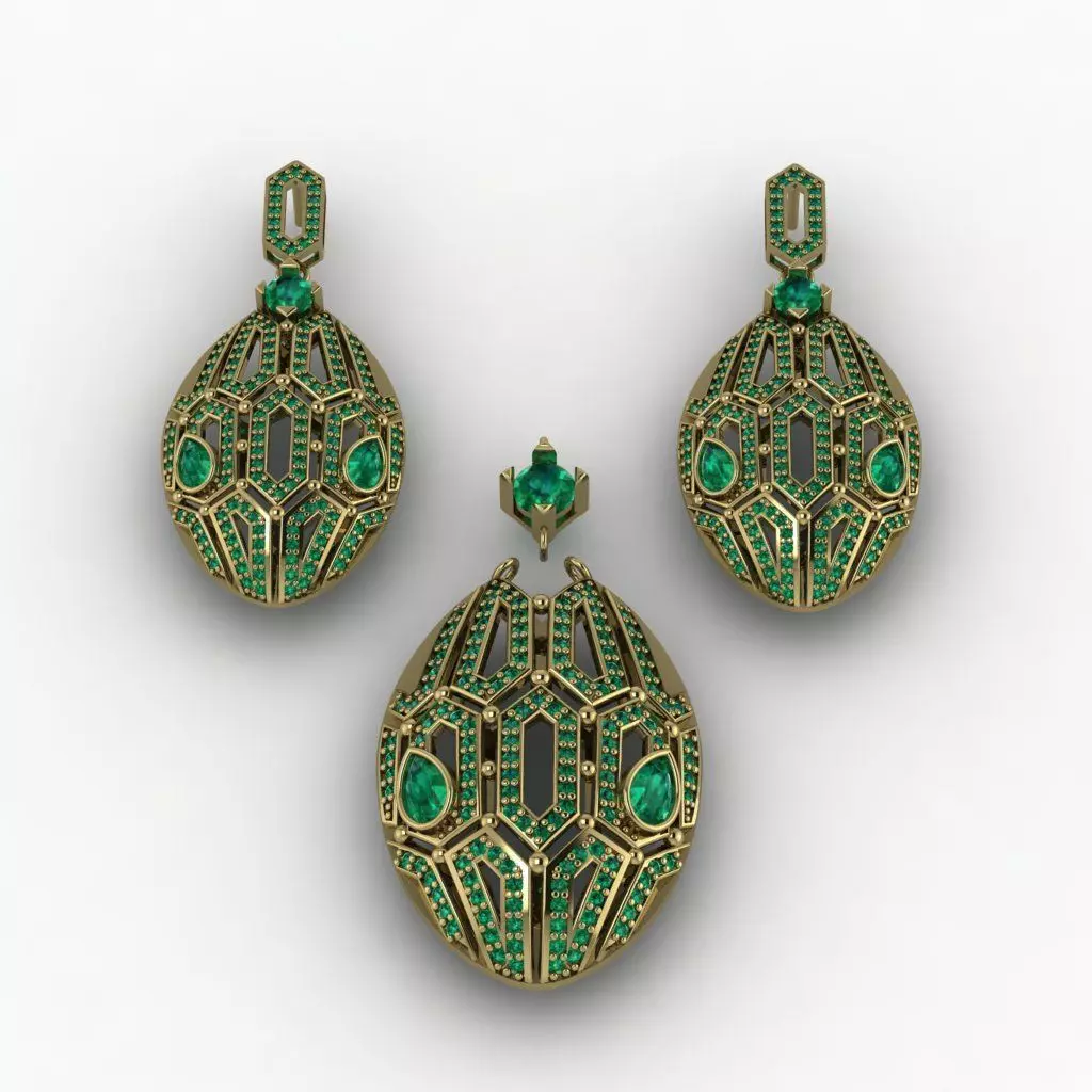 half set snake 3D print model_0