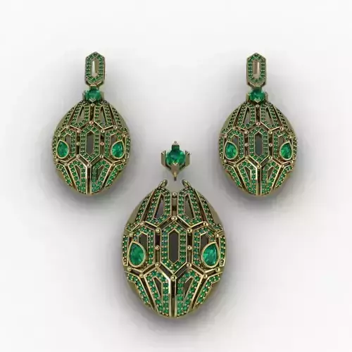 half set snake 3D print model