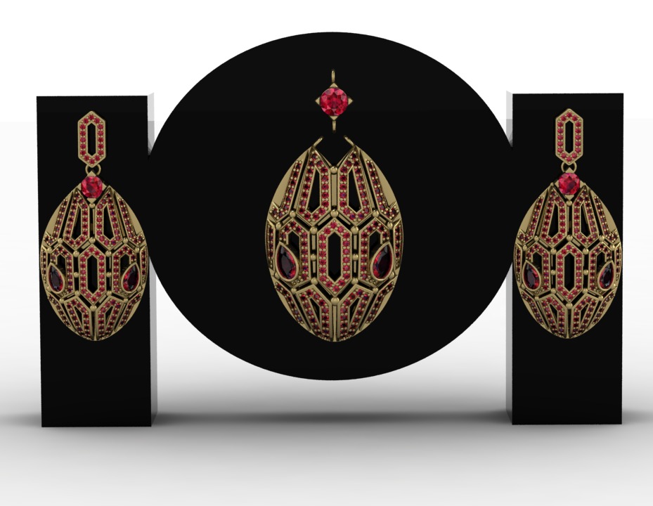 half set snake 3D print model_7