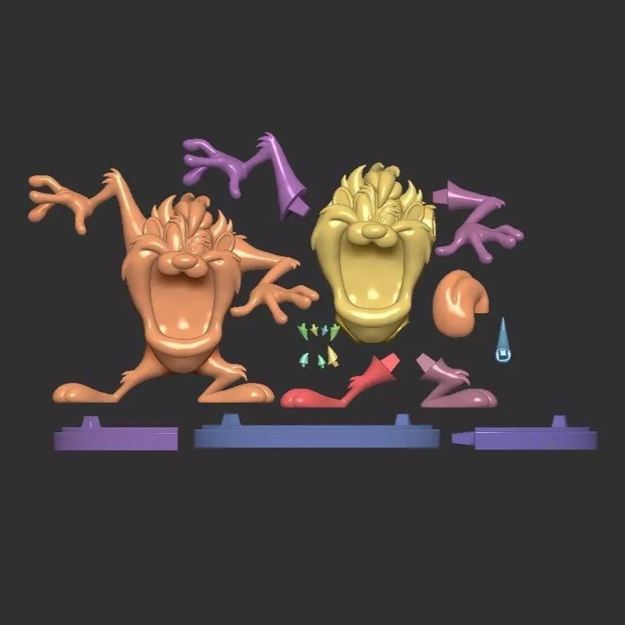 TAZMANIA 3D print model_7
