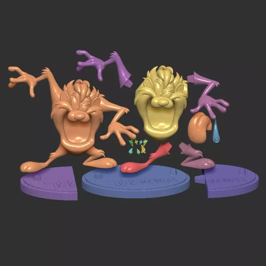 TAZMANIA 3D print model_9