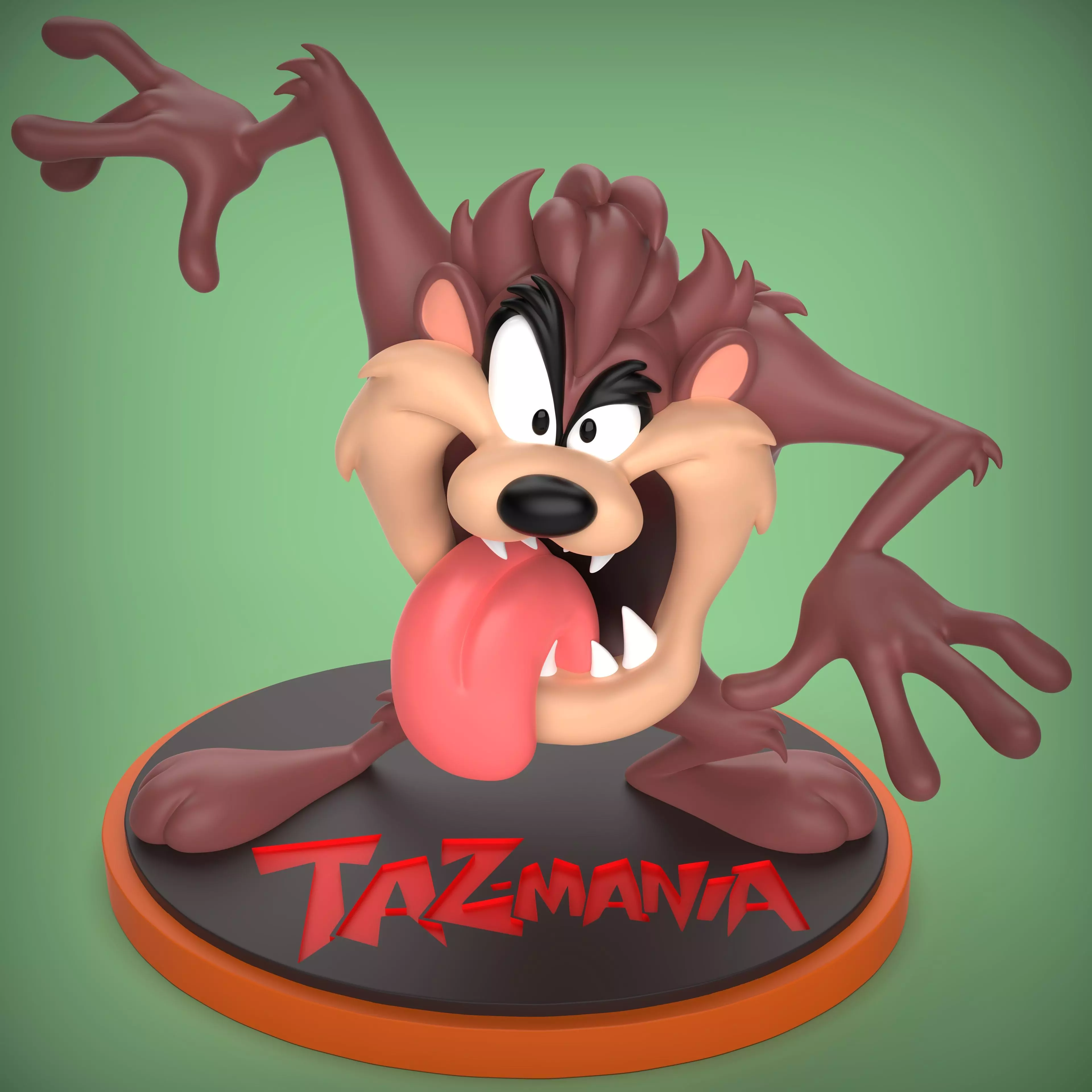 TAZMANIA 3D print model_3