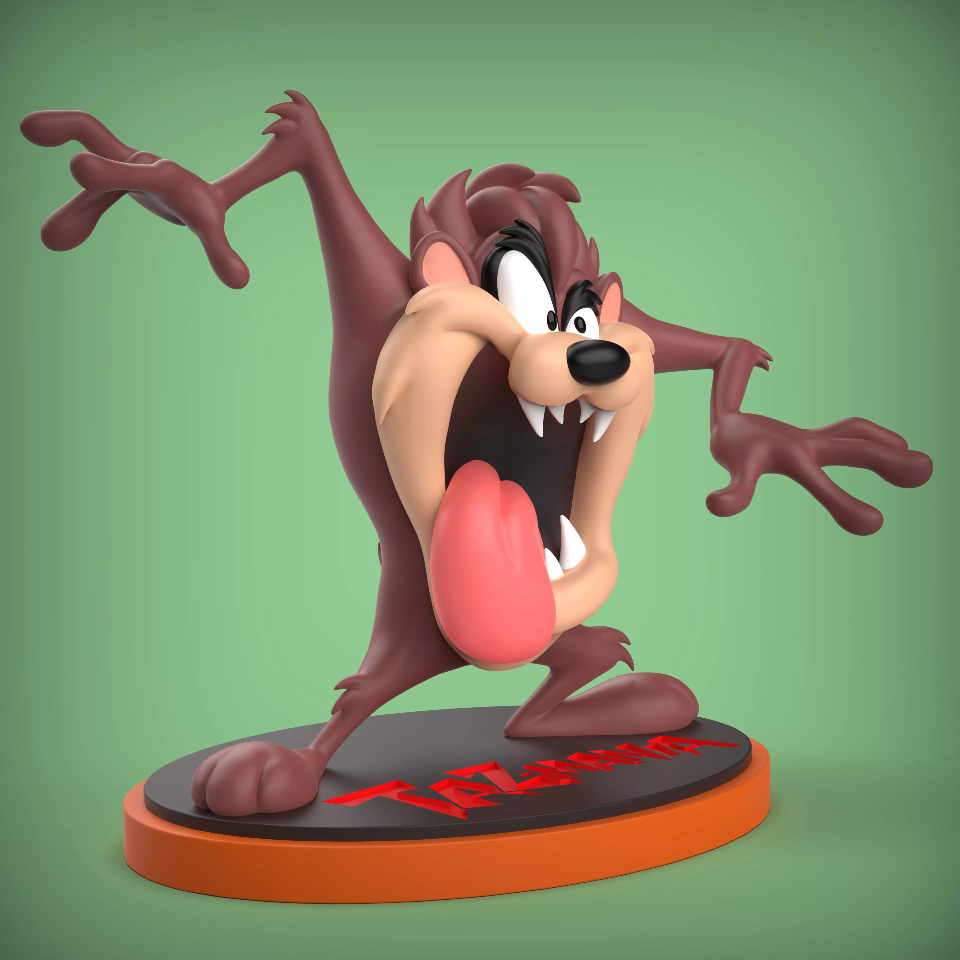 TAZMANIA 3D print model_1
