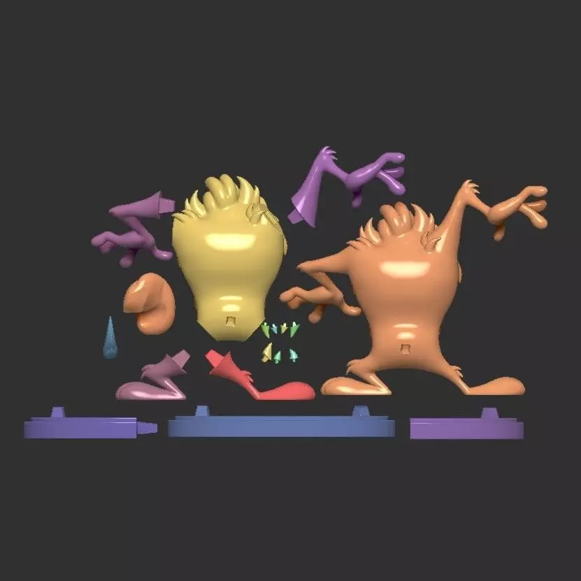 TAZMANIA 3D print model_8