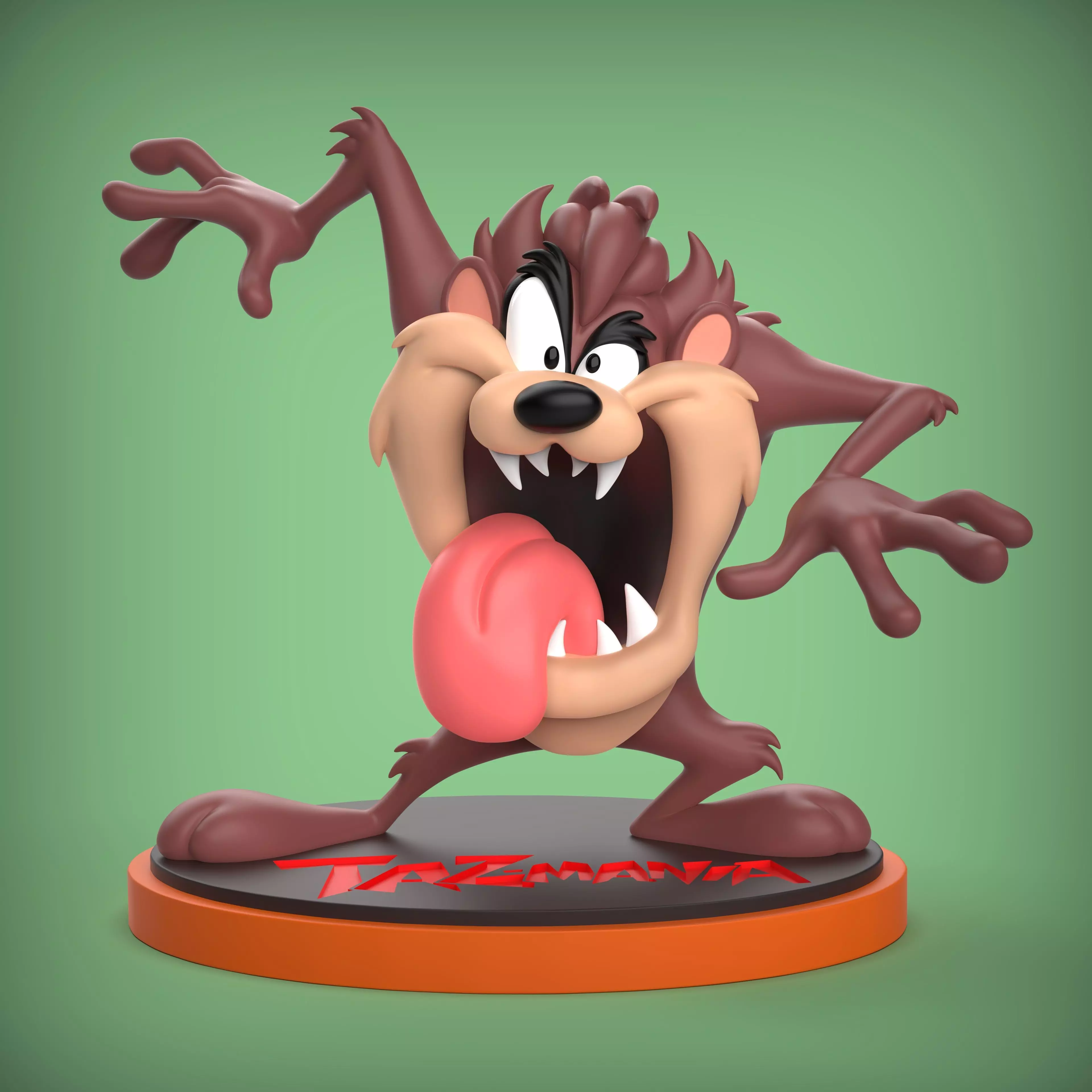 TAZMANIA 3D print model_0