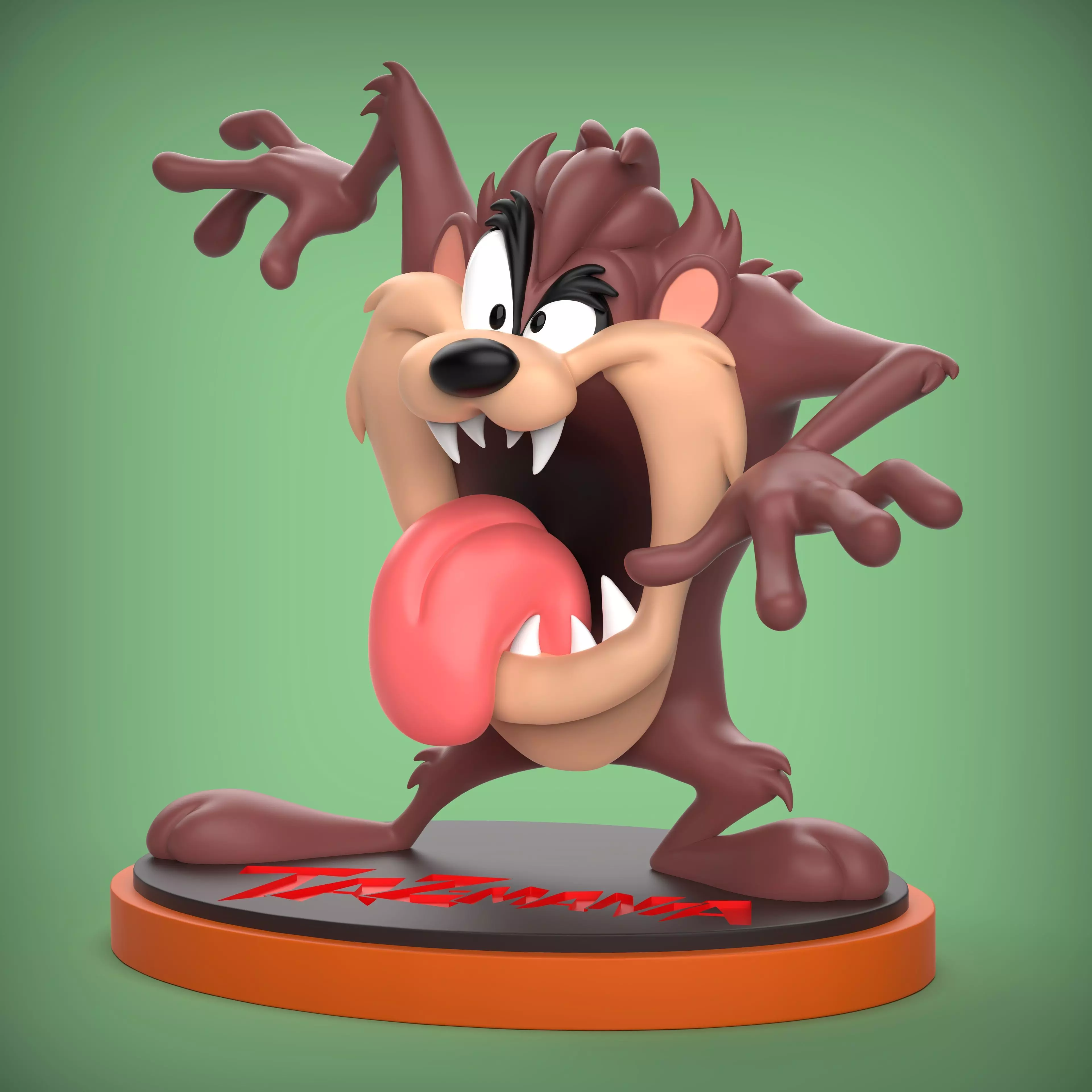 TAZMANIA 3D print model_2