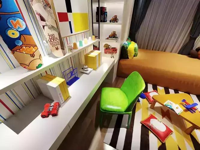 Modern Tatami bedroom