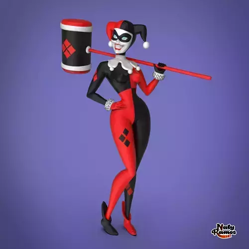 HARLEY QUEEN 3D print model