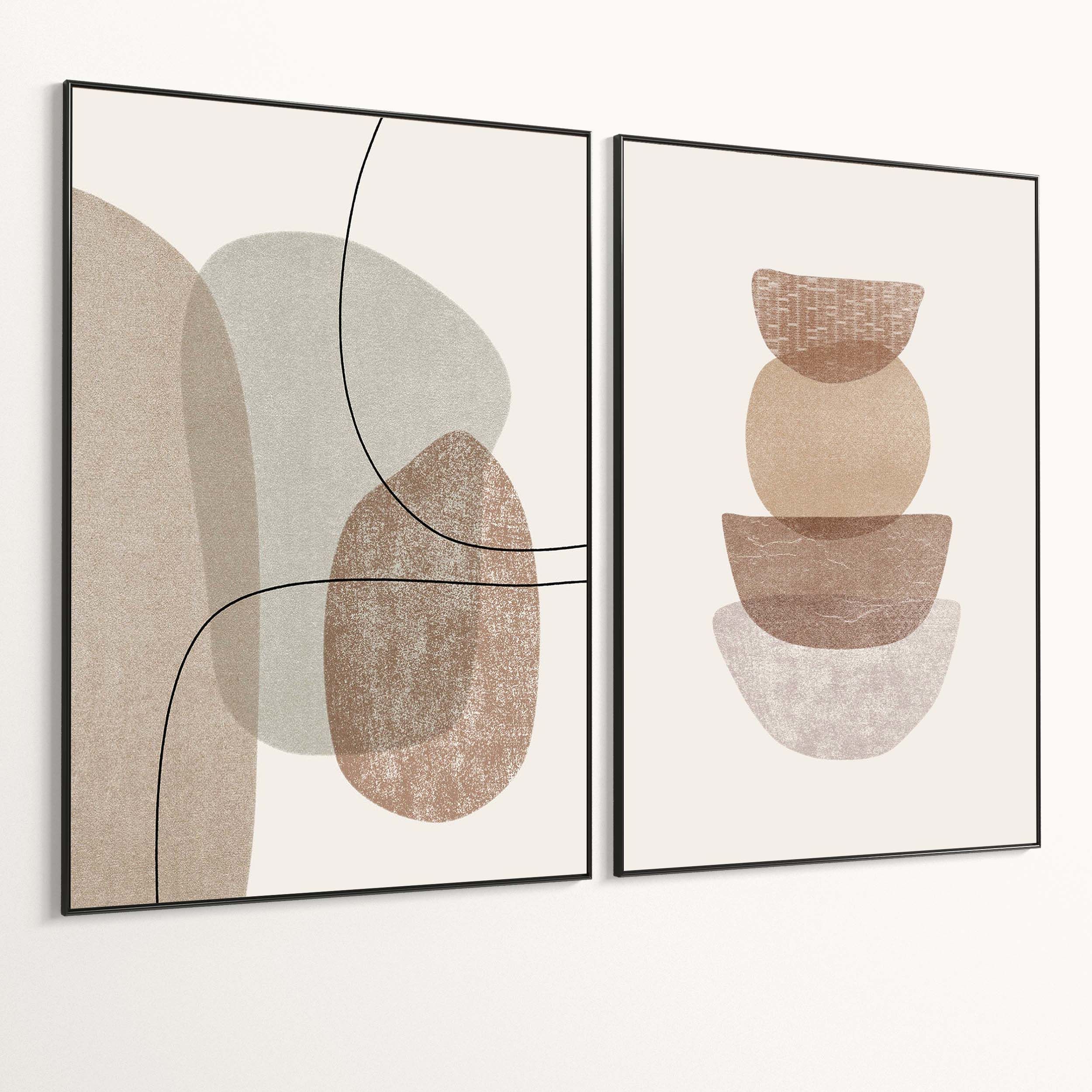 Plaster Two Photo Frame 533 Low-poly 3D model_4