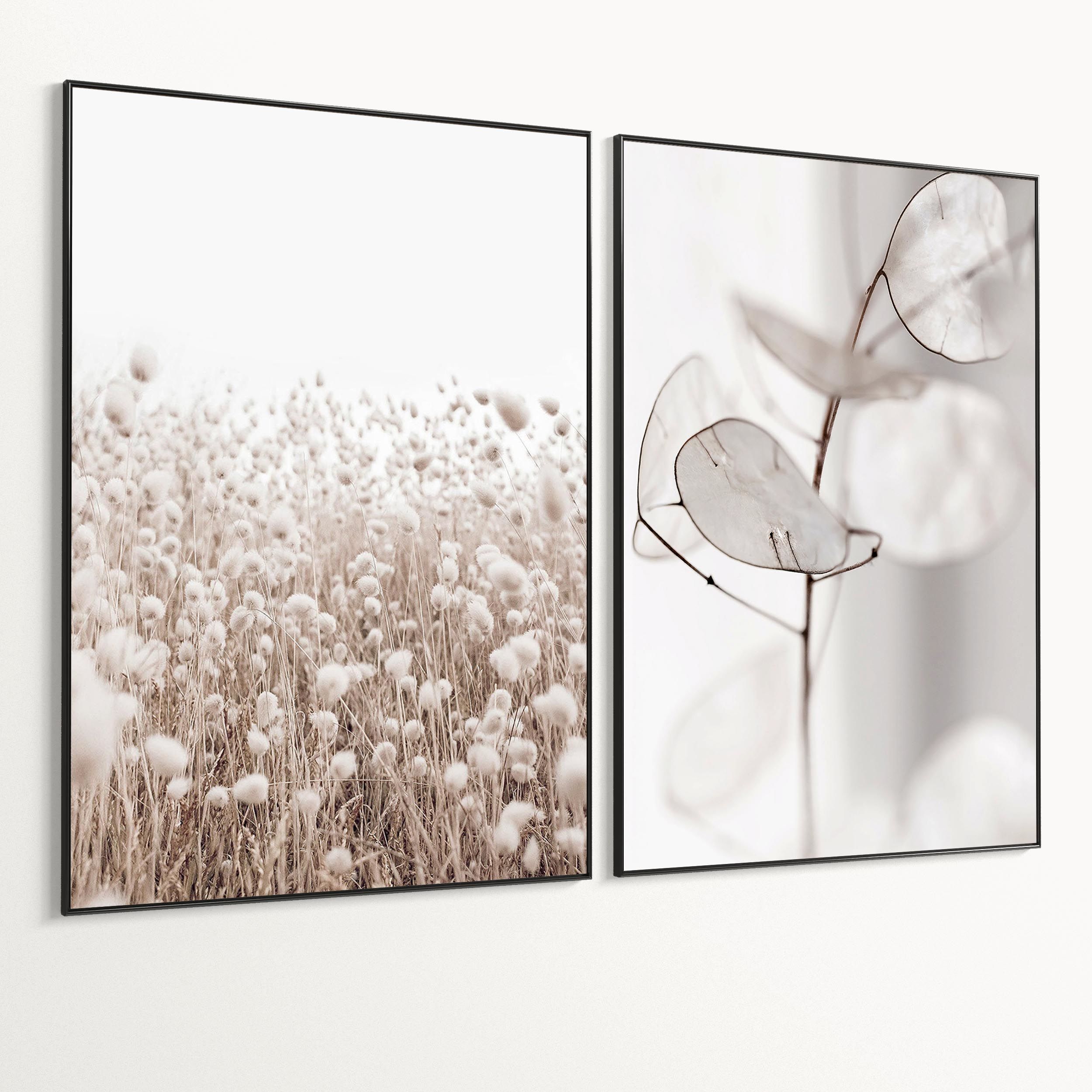 Plaster Two Photo Frame 534 Low-poly 3D model_4