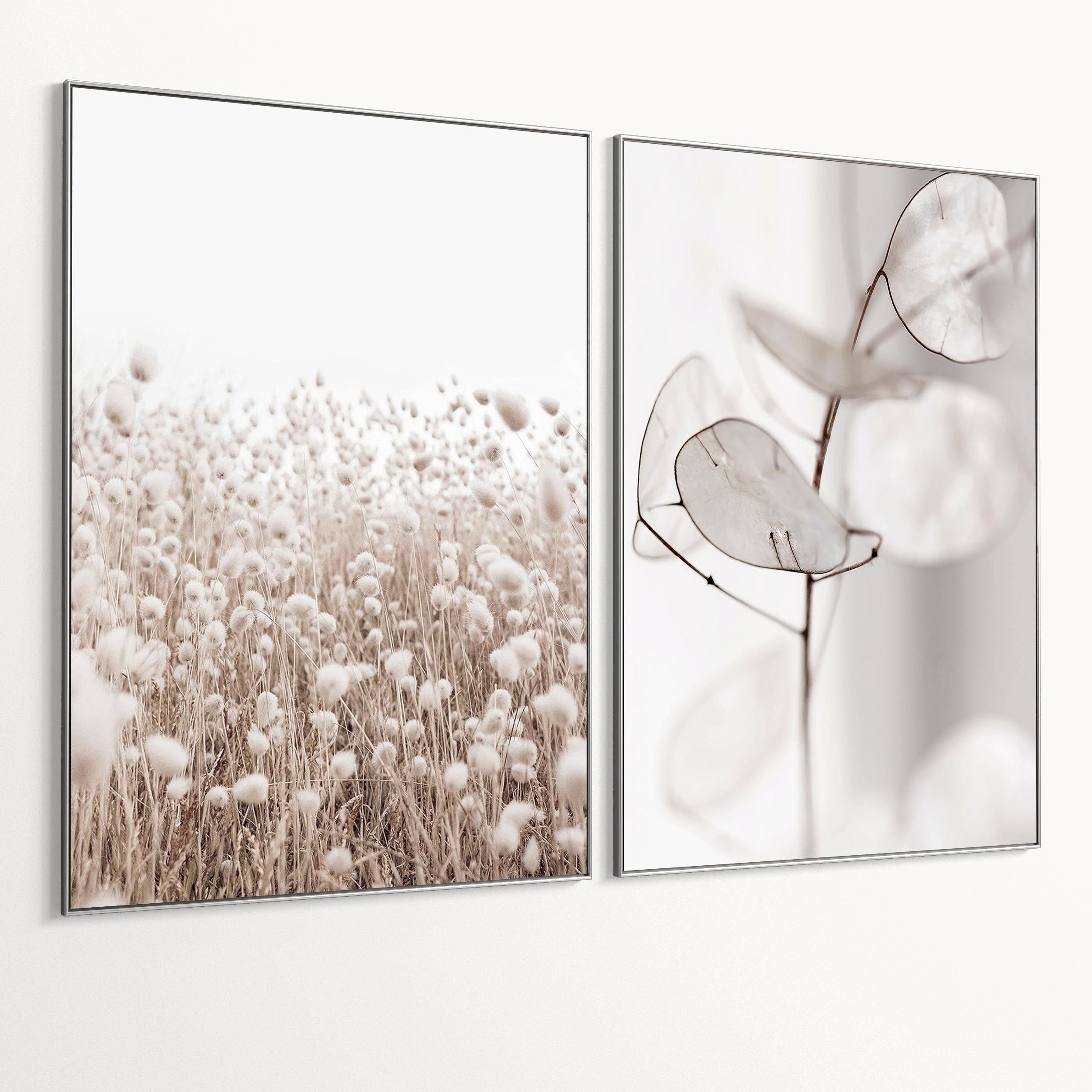 Plaster Two Photo Frame 534 Low-poly 3D model_5