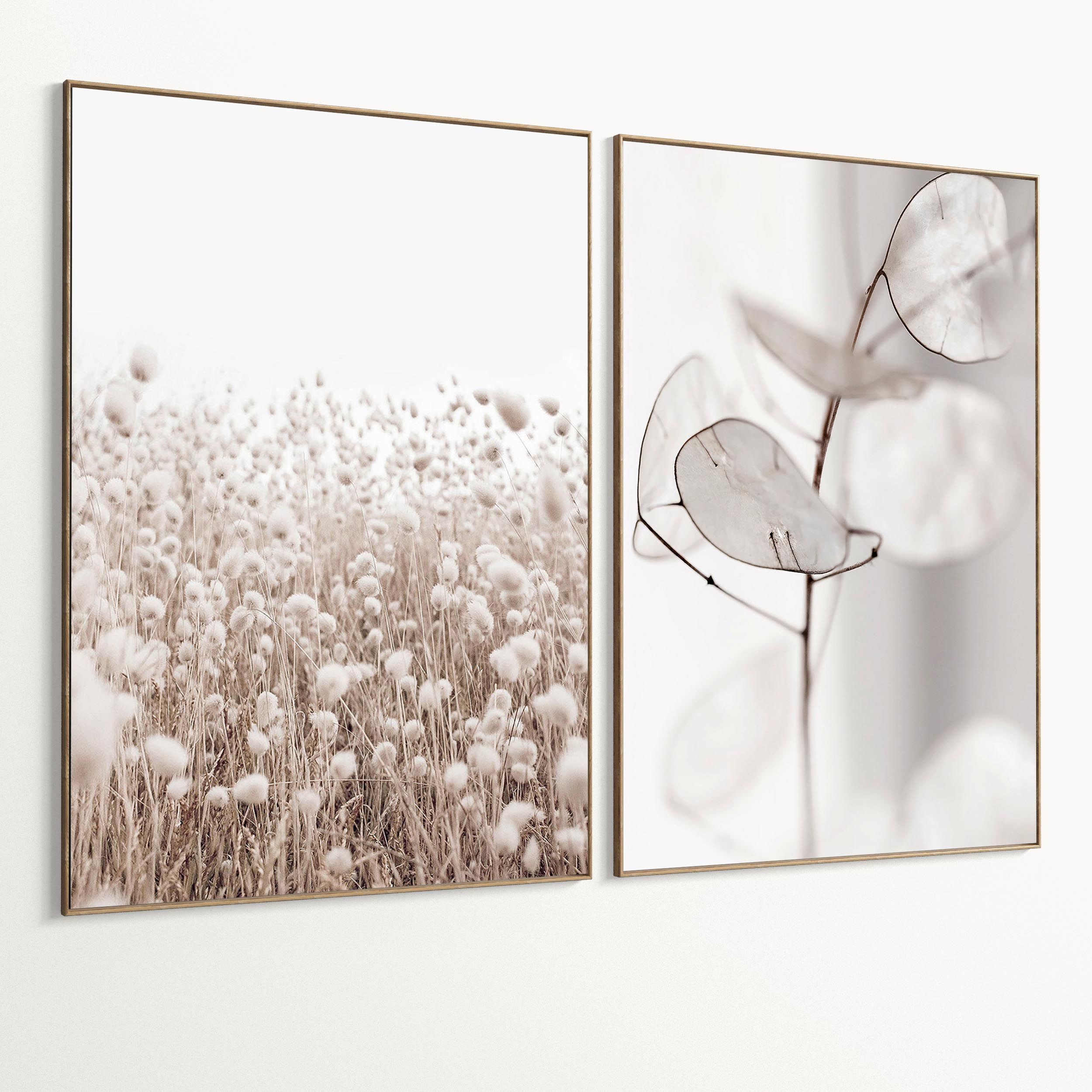 Plaster Two Photo Frame 534 Low-poly 3D model_1