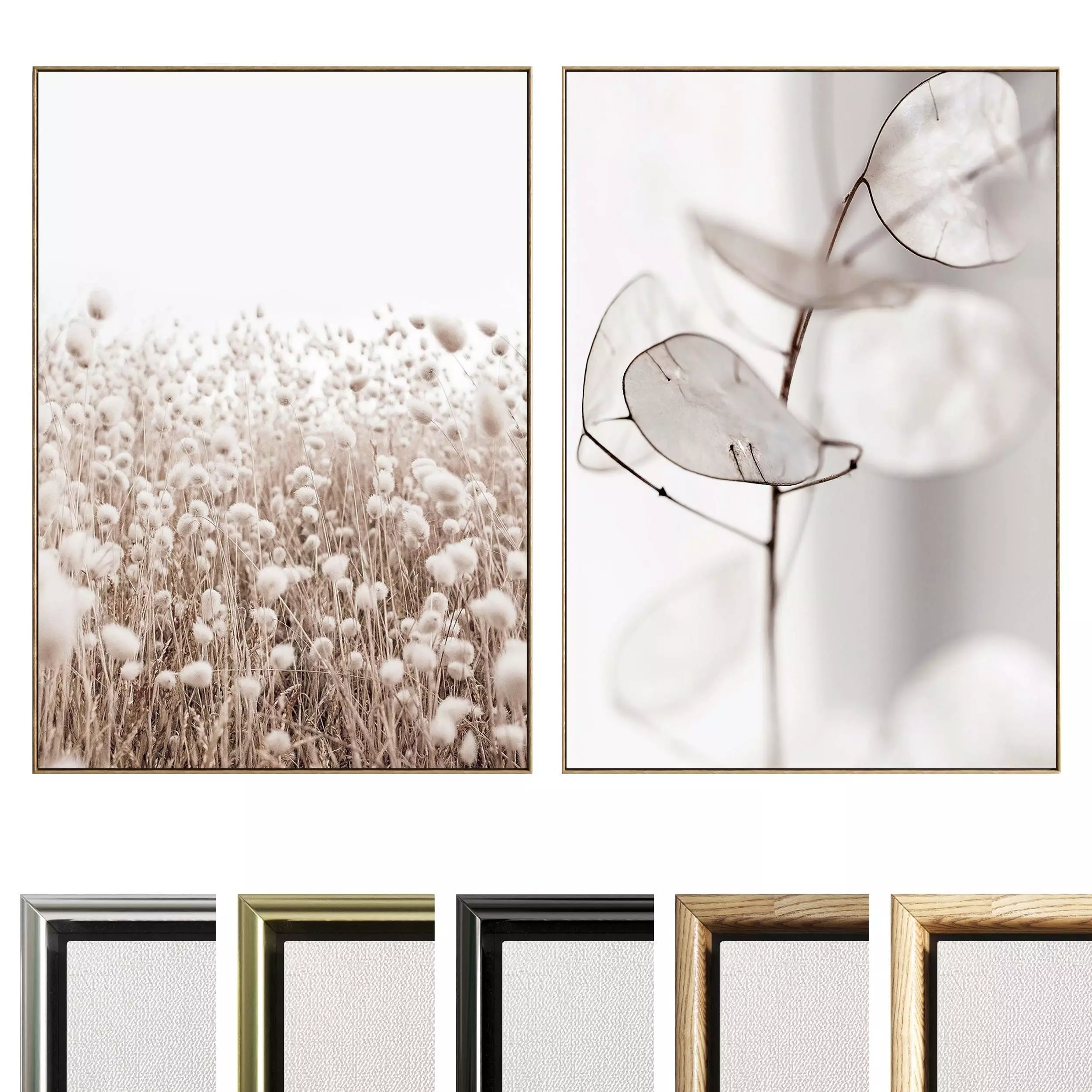 Plaster Two Photo Frame 534 Low-poly 3D model_0