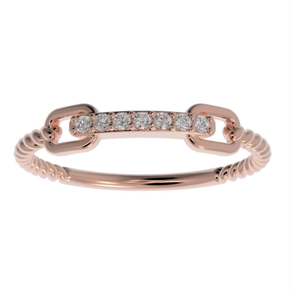 Braided ring 3D print model_16