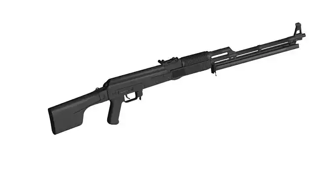 RPK-74M 3D model