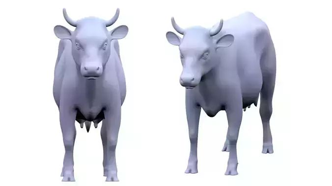 Cow 3D Model