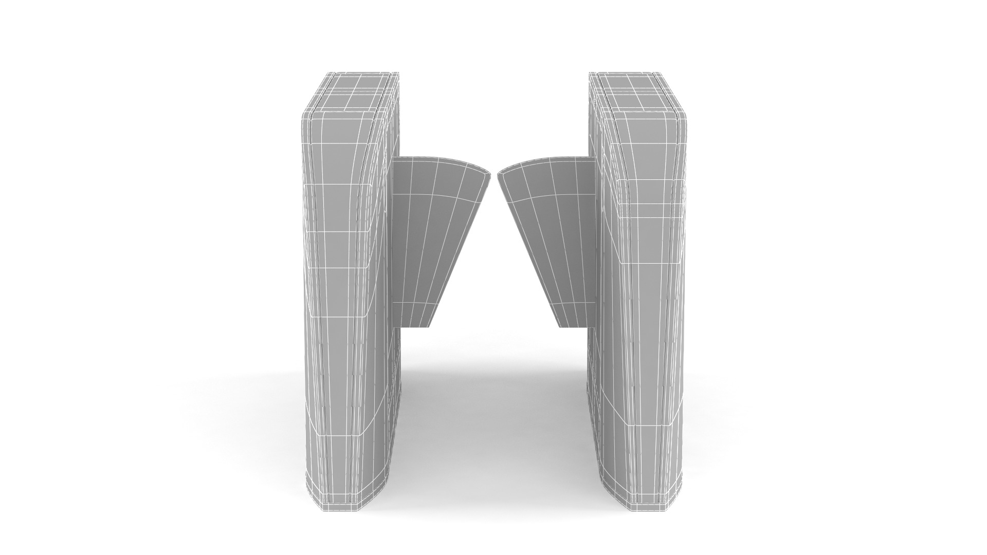 Turnstile Gate 3D model_6
