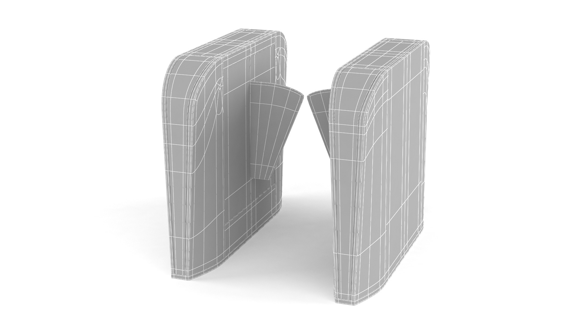 Turnstile Gate 3D model_7