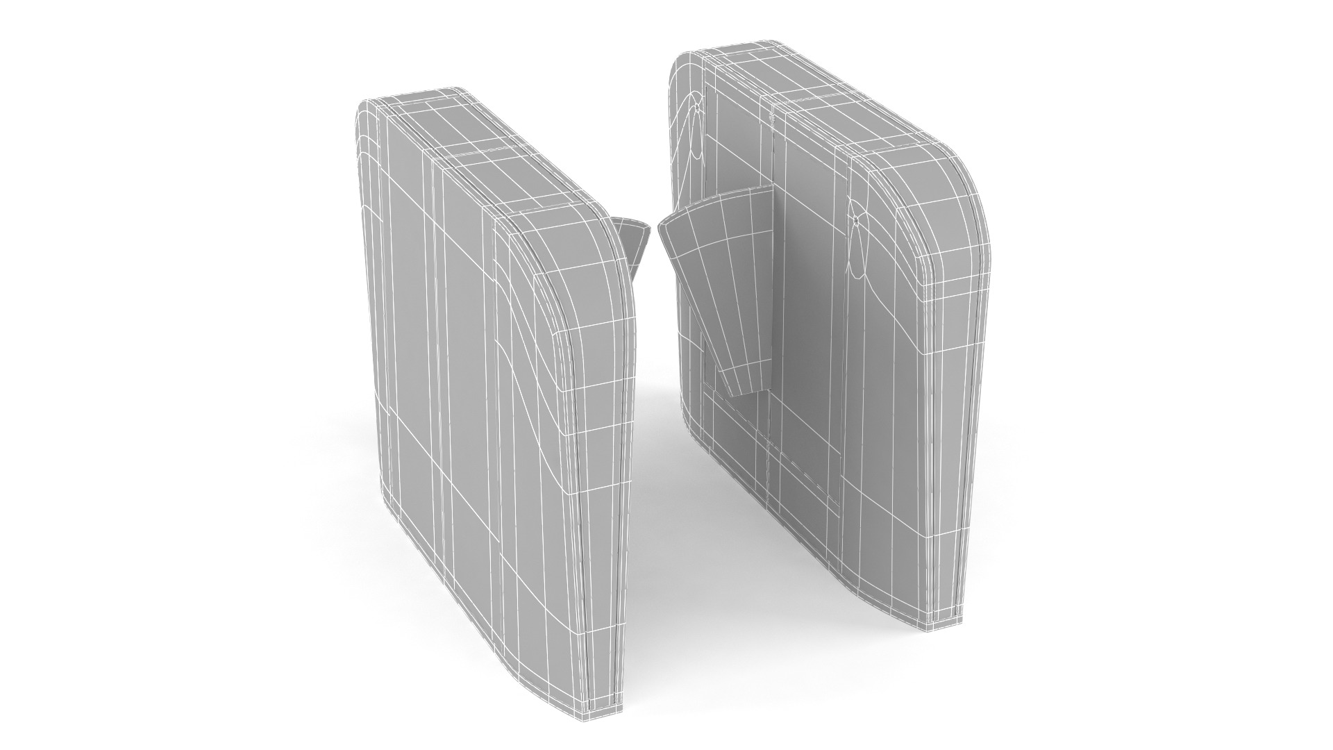 Turnstile Gate 3D model_9