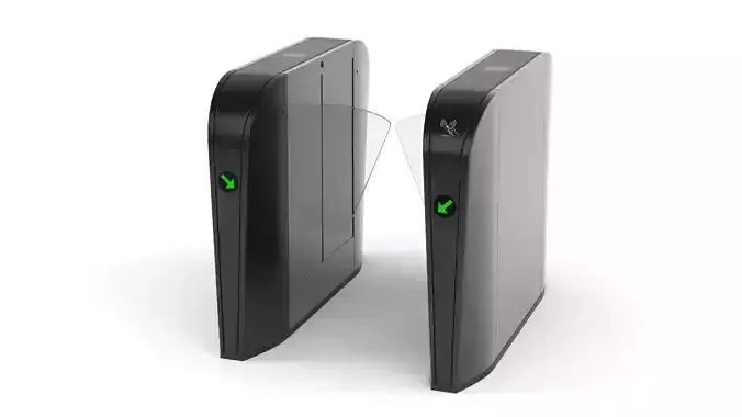 Turnstile Gate 3D model