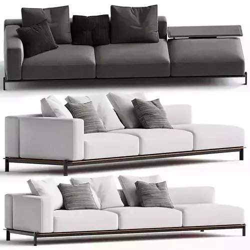 Poliform Brera Sofa Modul System Set 03