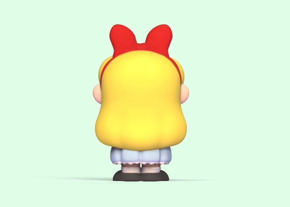 Little Alice 3D print model_4