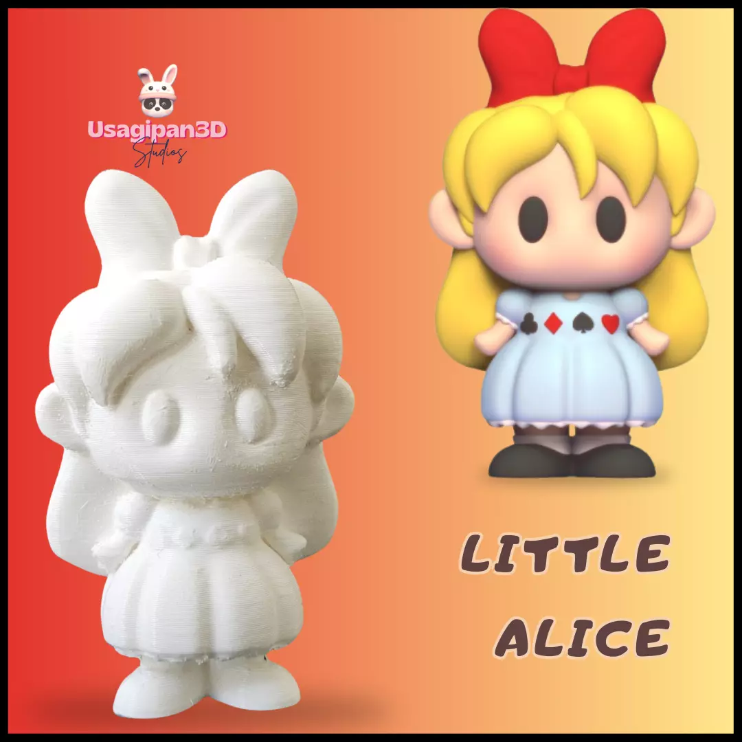 Little Alice 3D print model_0
