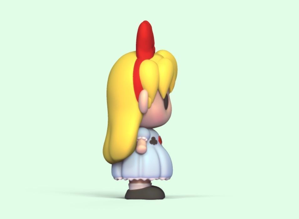 Little Alice 3D print model_3