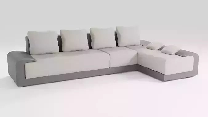 Sofa with modern design and stylish appearance