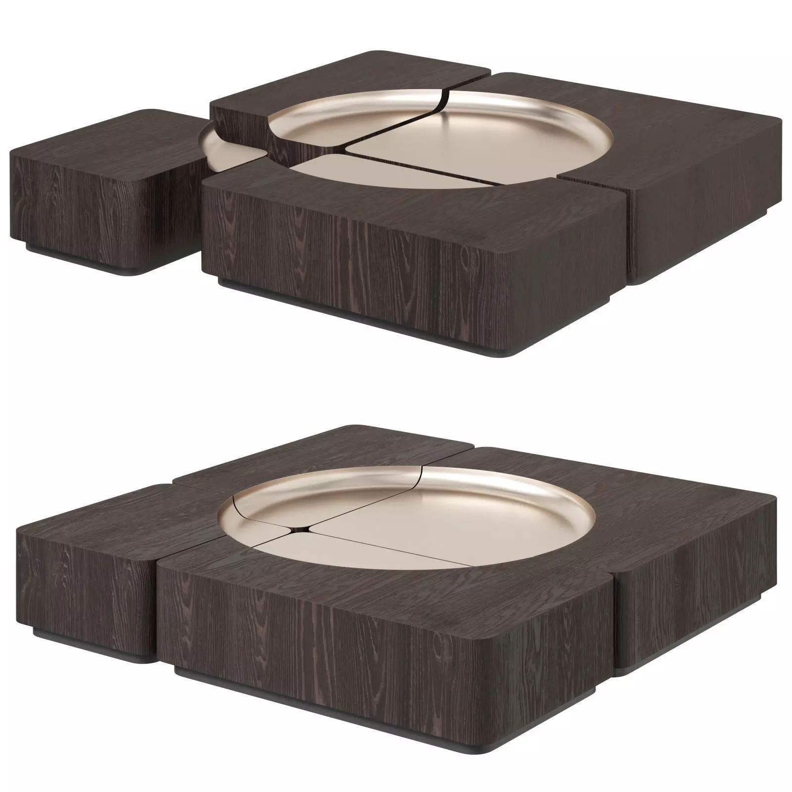 Bas Relief Coffee Table by AB Living 3D model_0