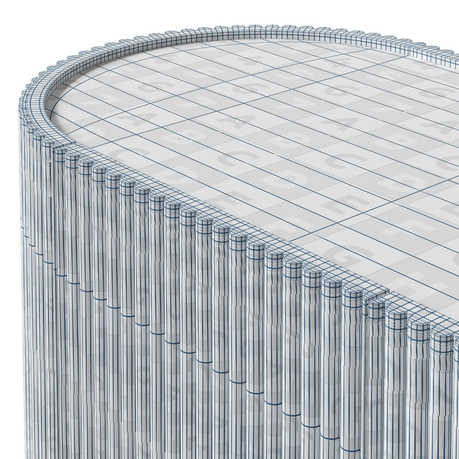 Flore sideboard by Arhaus 3D model_6