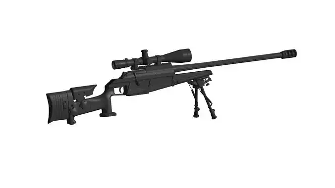 Blaser R93 Tactical 3D model