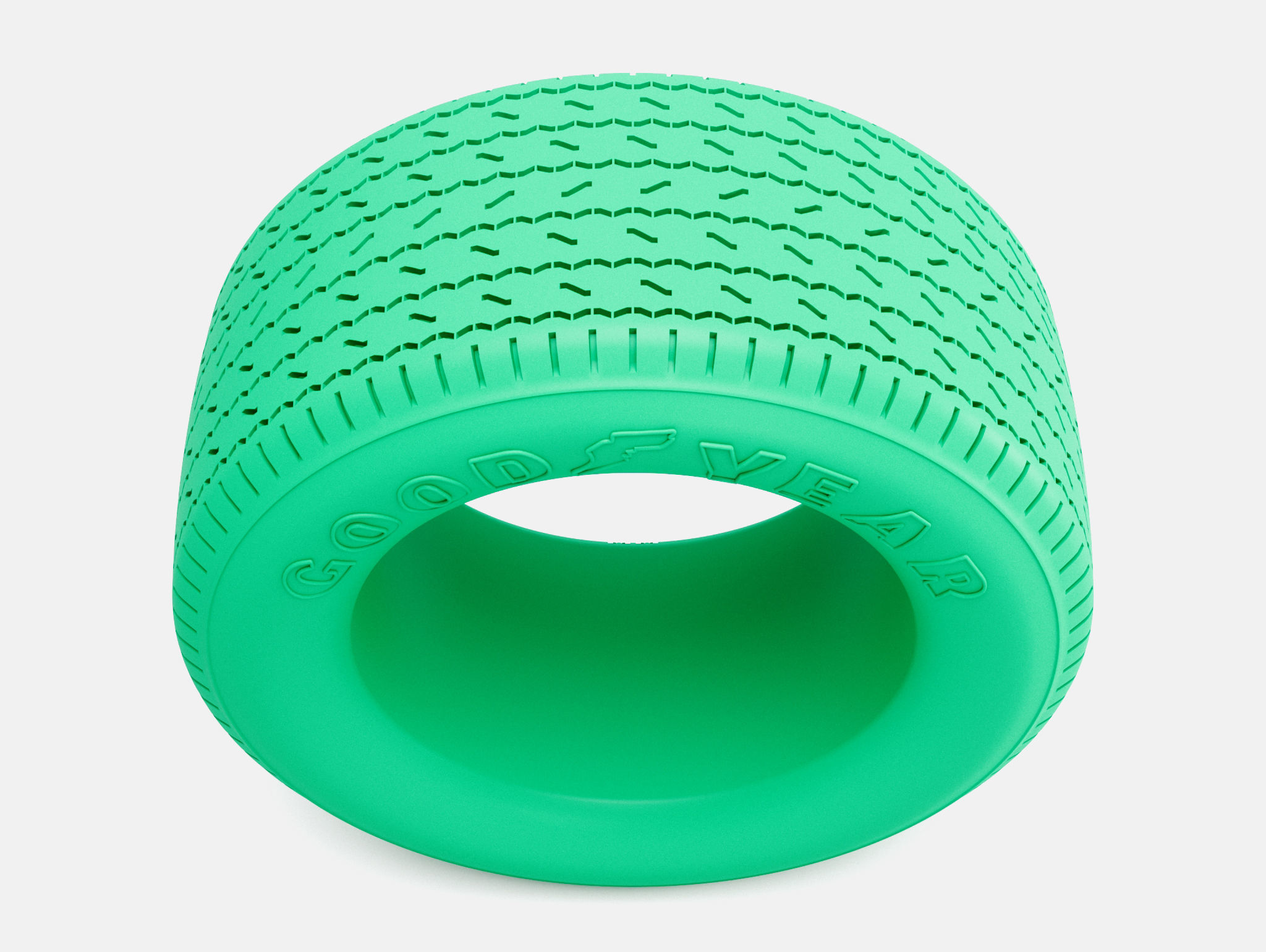 15x10 Goodyear Blue Streak 800 Tire 3D print model_3