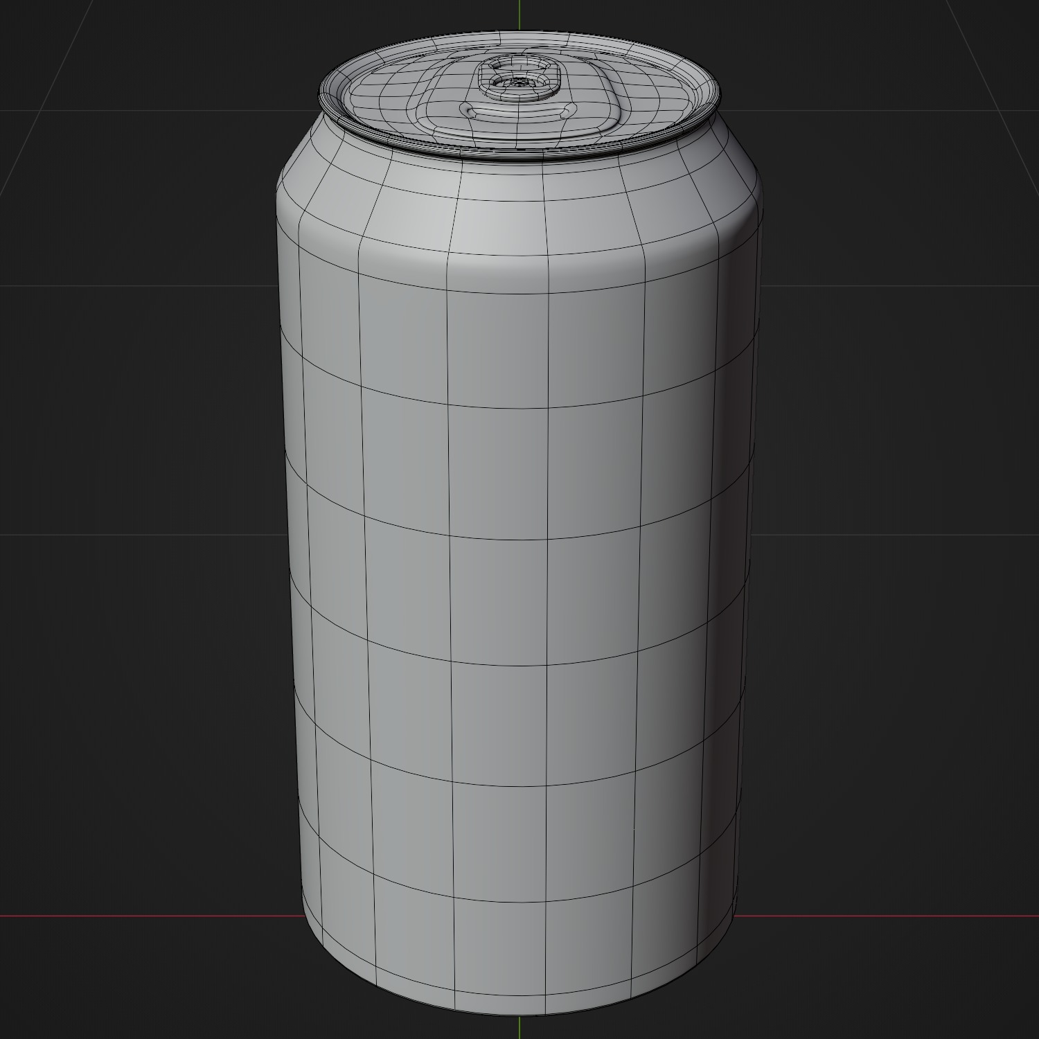 Monster Energy Drink Green and Blue LO-CARB 3D model_15