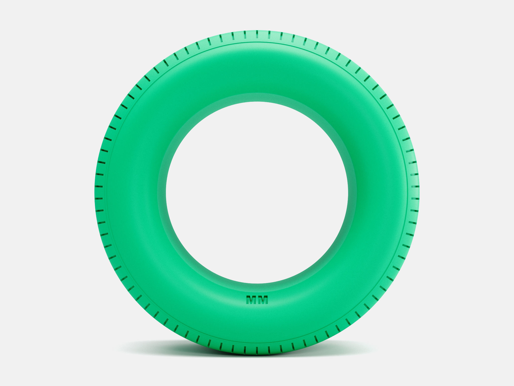 15x8 Goodyear Blue Streak 700 Tire 3D print model_2