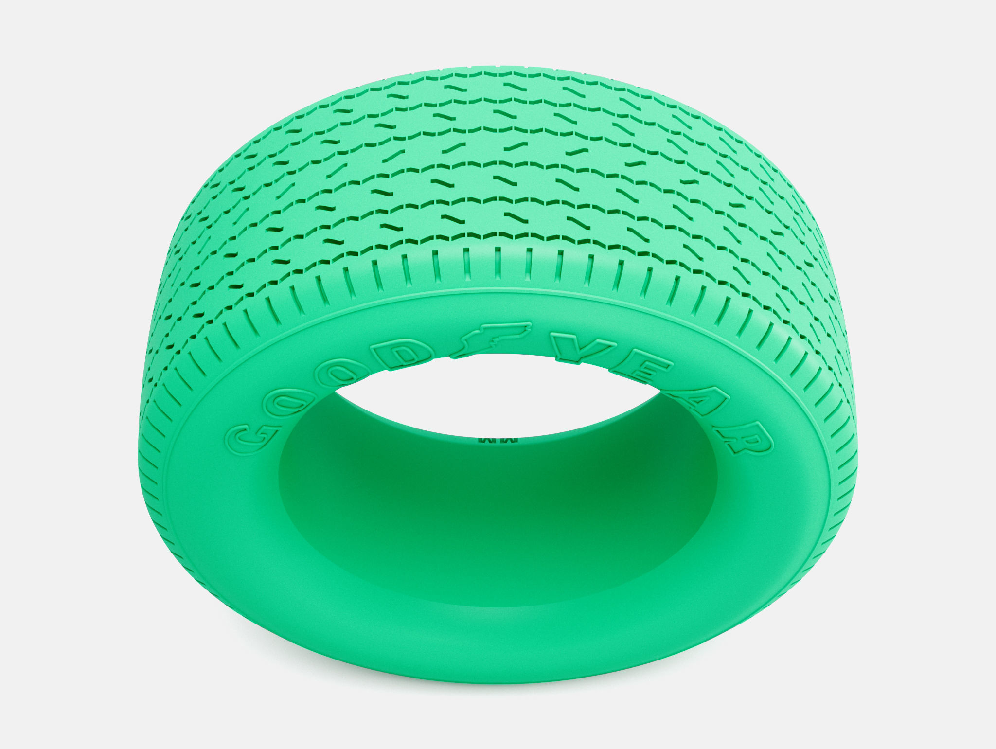 15x8 Goodyear Blue Streak 700 Tire 3D print model_3