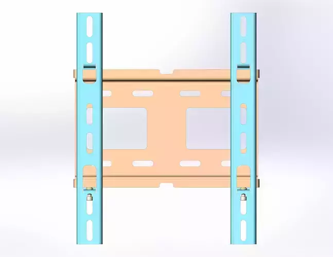 Ajustable monitor and TV wall mount 
