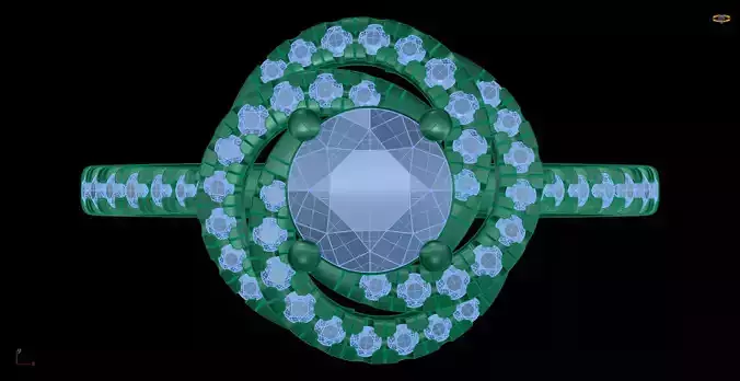 Iight Weight Engagement Ring