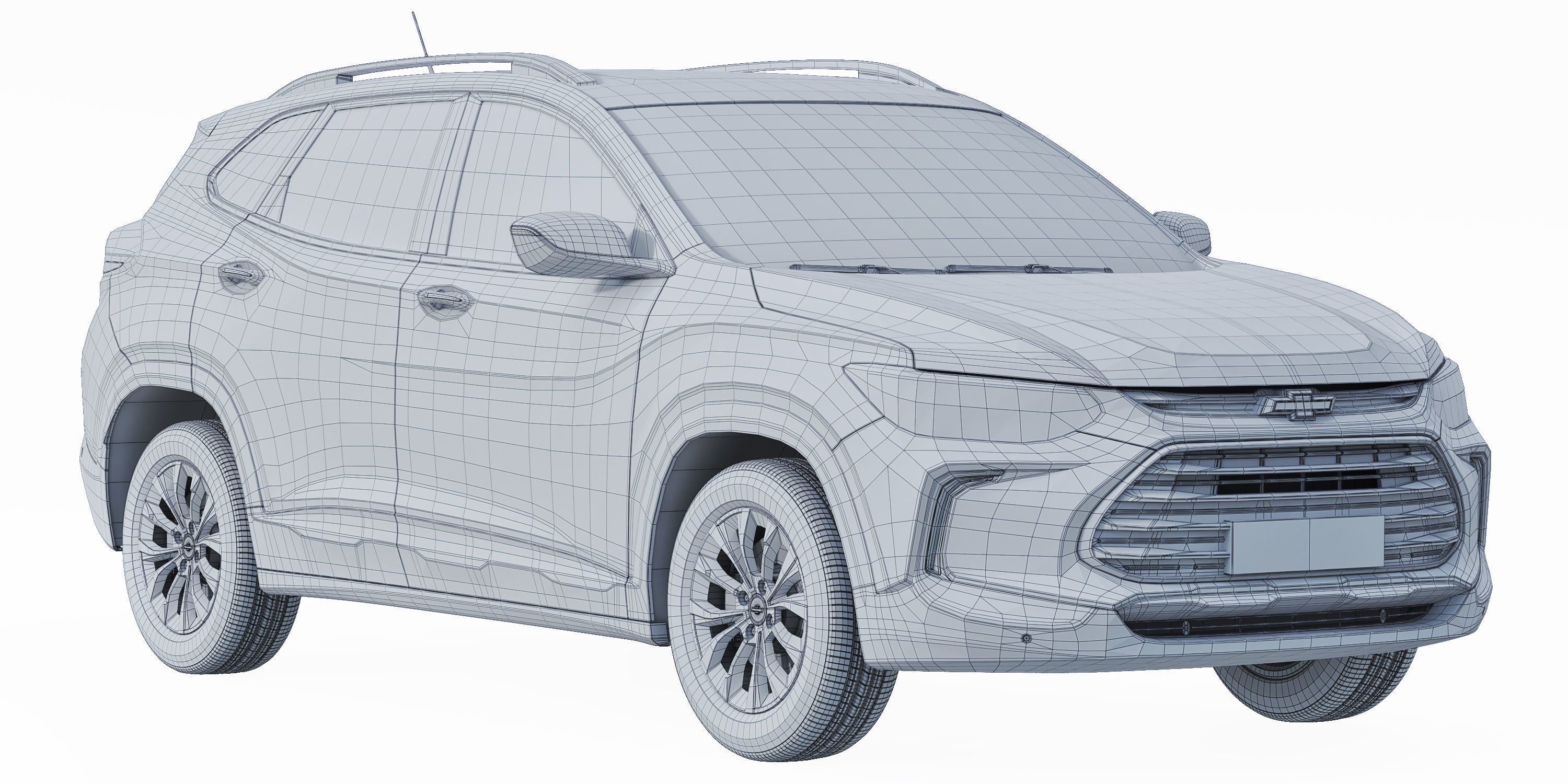 Chevrolet Tracker 2 3D model_4