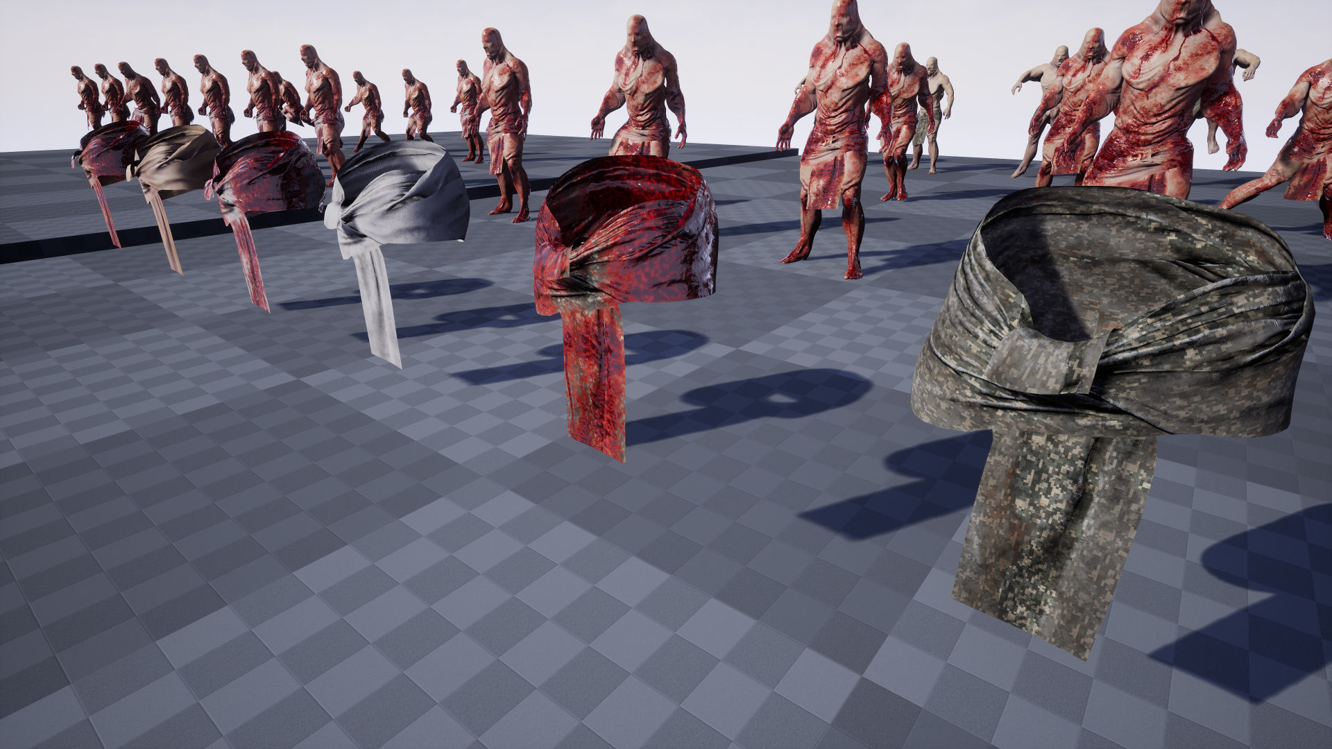 Skin Wrapped Monster 2 Low-poly 3D model_16