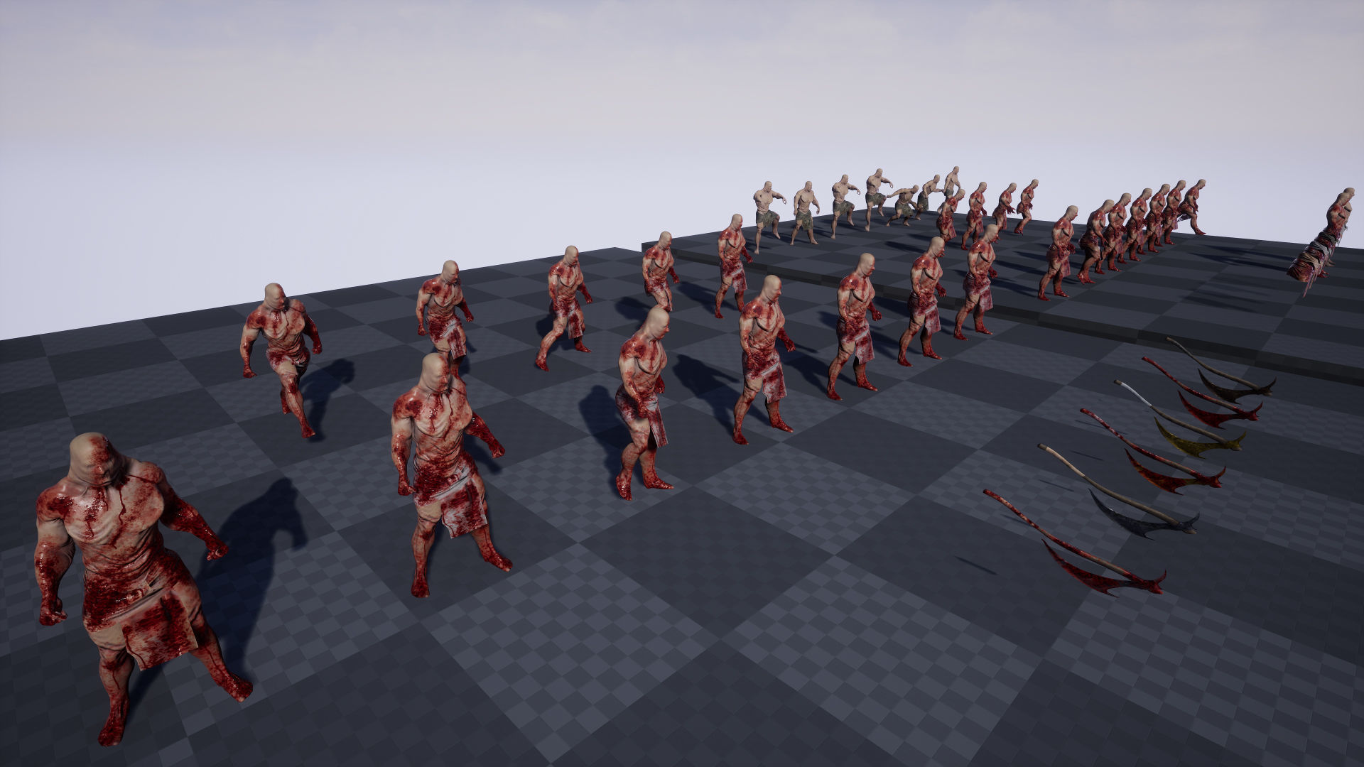 Skin Wrapped Monster 2 Low-poly 3D model_14