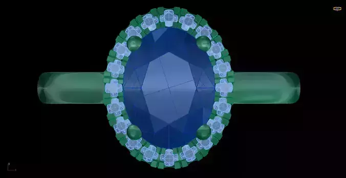 Iight Weight Engagement Ring