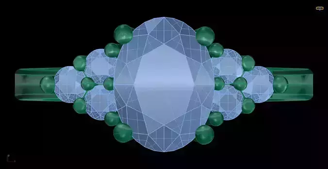 Iight Weight Engagement Ring