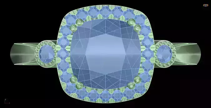 Iight Weight Engagement Ring