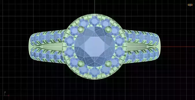 Iight Weight Engagement Ring