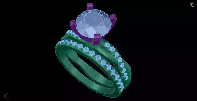 Iight Weight Engagement Ring