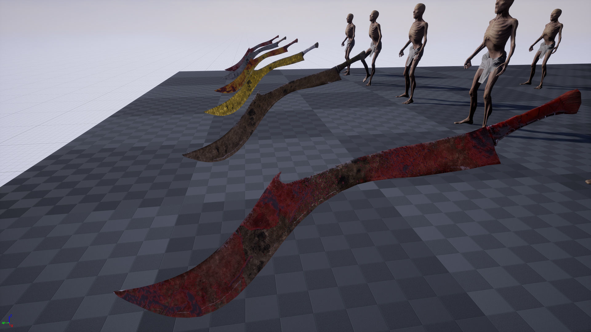 Skin Wrapped Monster 4 Low-poly 3D model_18