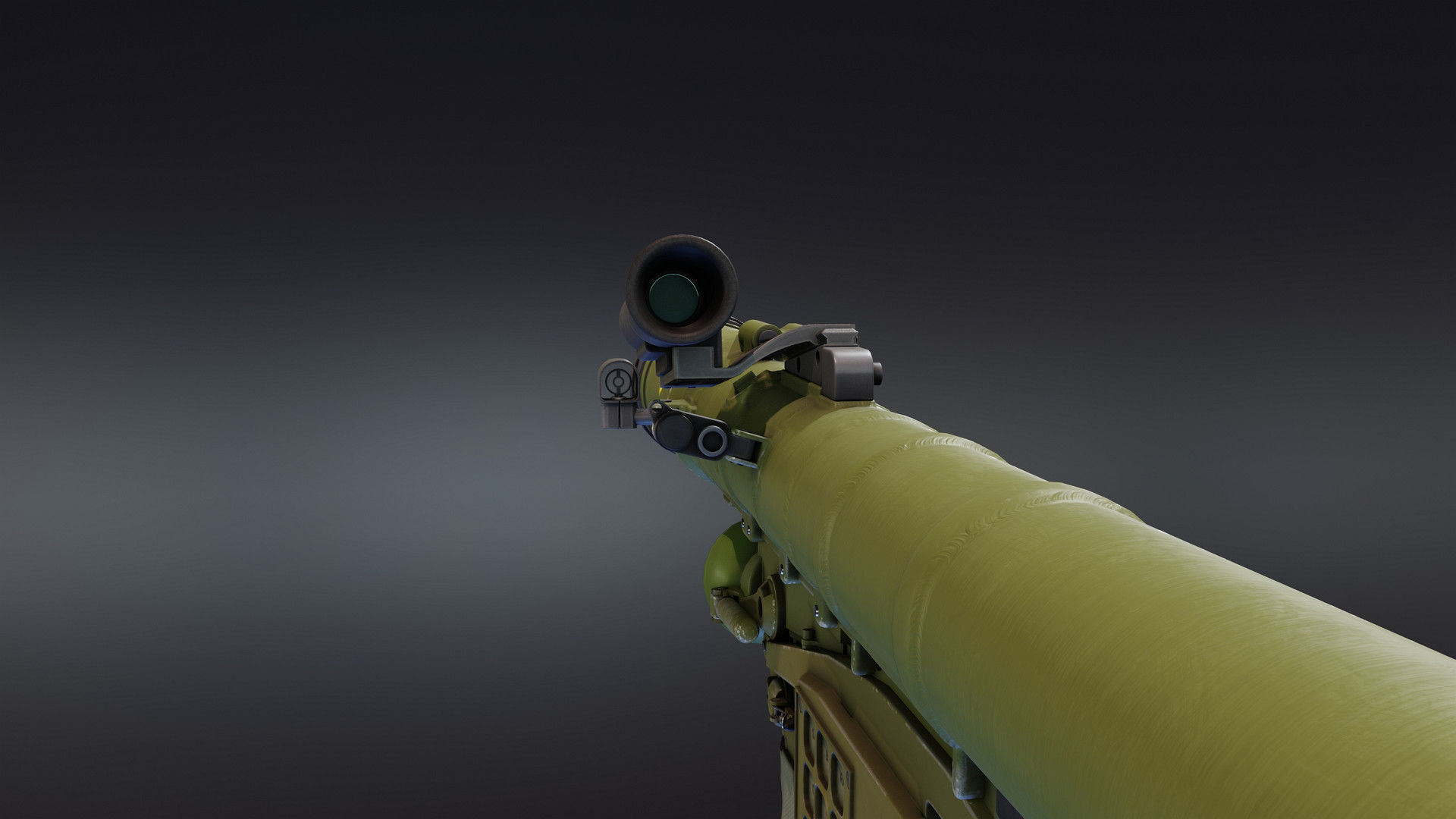 Piorun MANPADS Low-poly 3D model_6