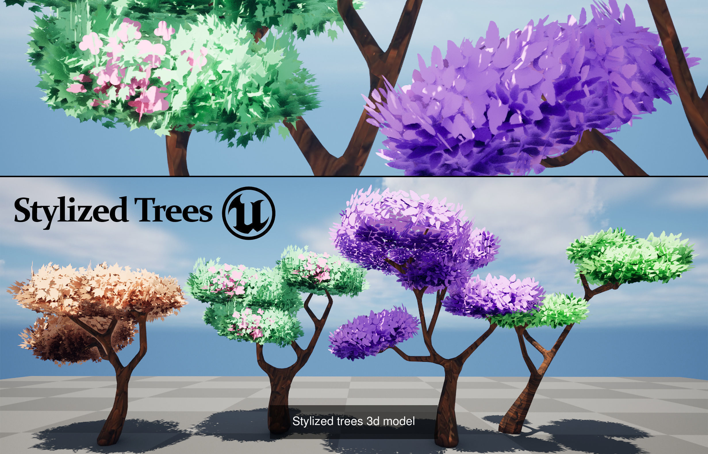 Low Poly Tree Collection _97