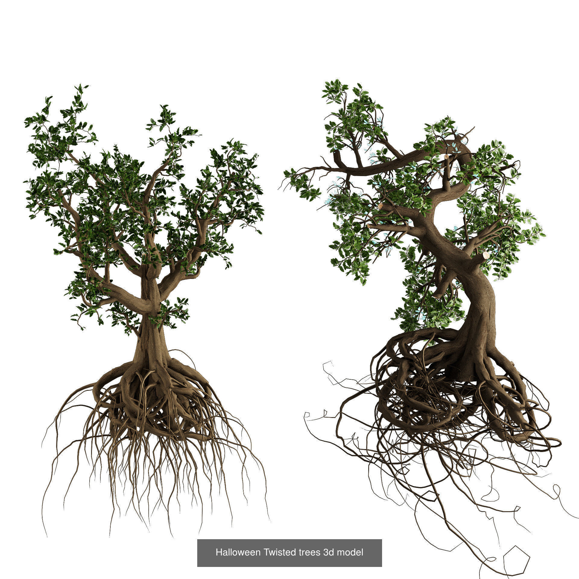 Low Poly Tree Collection _100